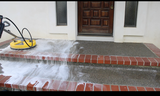 Pressure Washing Porch & Patio